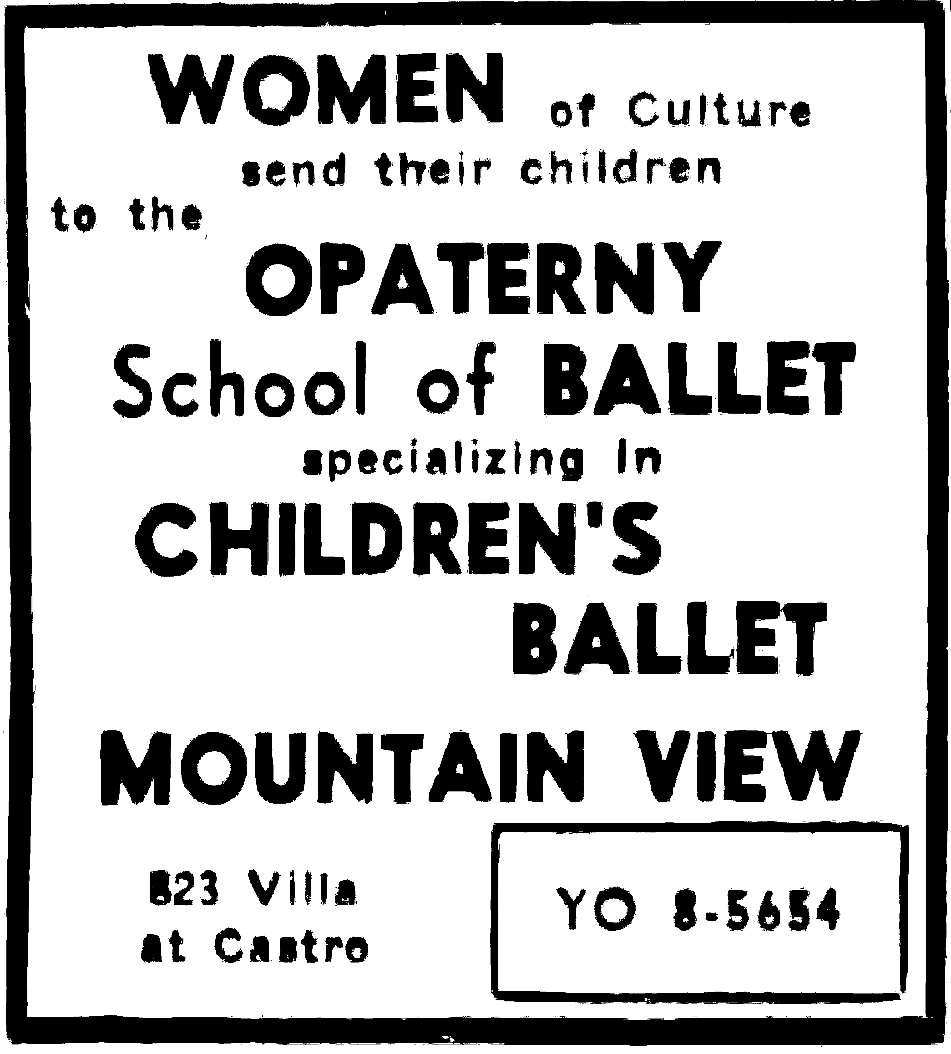 Opaterny School of Ballet